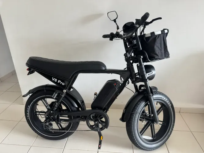 Bike elétrica V8 Pro Ouxi (com 190km)