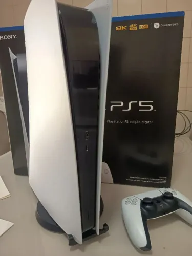 Playstation 5 2 controles + base carregamento aceito seu game na troca / JCGames