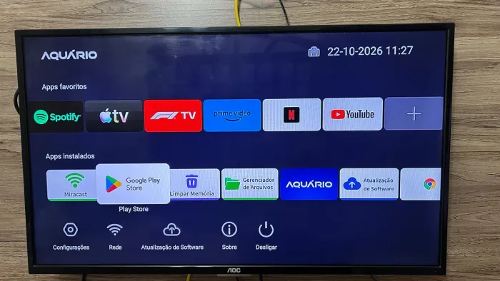 VENDO SMART TV BOX AQUÁRIO 4K - STV-3000PLUS