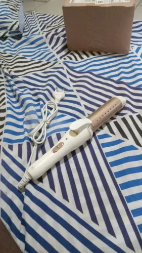 Placha de cabelo com Bixby lease.