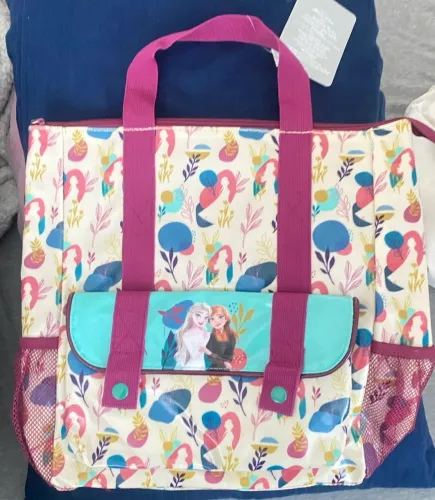 mochila/bolsa tote oficial da Disney Store, inspirada no filme Frozen 2