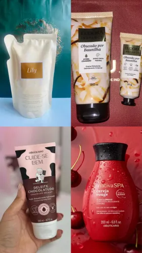 Perfume e Hidratantes