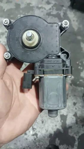 Moto da máquina de vidro de caminhão delivery, lado esquerdo