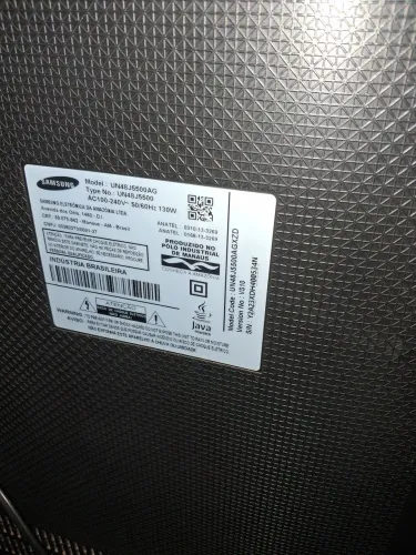 TV Samsung 48 polegadas display oscilando