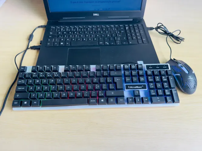 Kit Teclado Gamer + Mouse Gamer | LED RGB | Entrega Imediata
