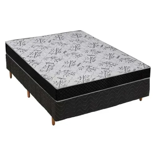 Colchão Casal D20 + Base Box Casal