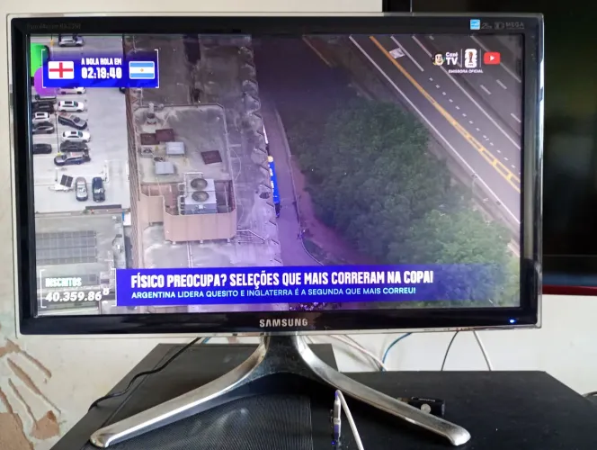 Tela de computador