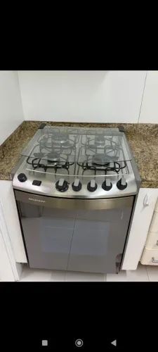 Fogão 4 bocas super conservado de embutir