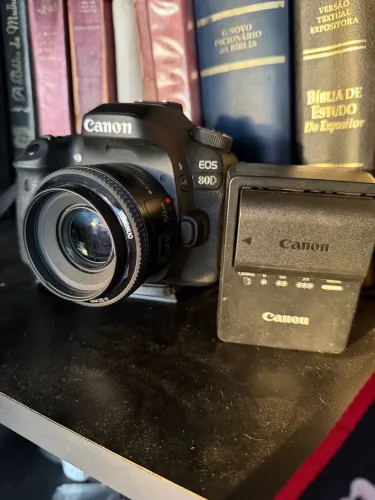 Câmera Profissional Youtuber ou Casamentos 80d