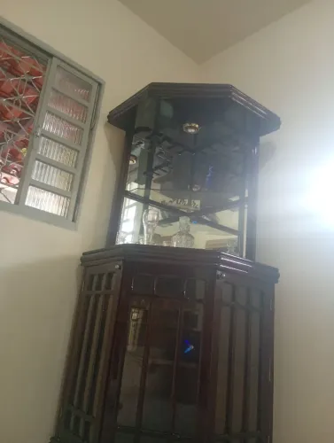 Barzinho rústico madeira de lei 