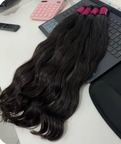 Cabelo humano 50cm promoção 