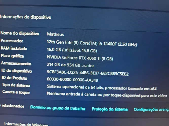 Intel i5 12400F