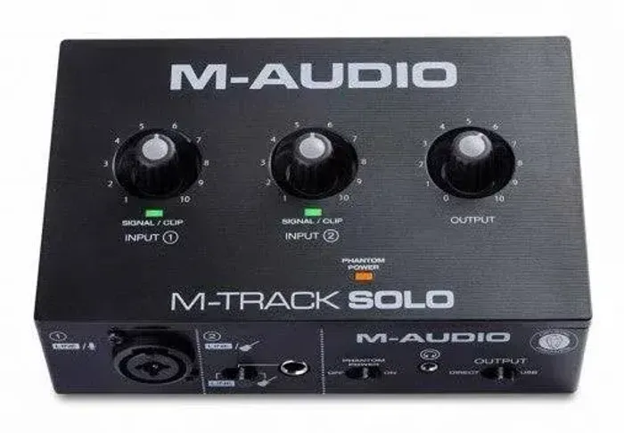 Placa de som externa M-Audio