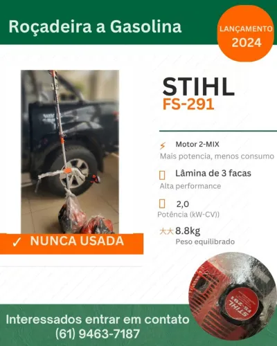 Roçadeira a gasolina STIHL FS-291