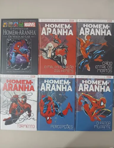 Homem Aranha Salvat: Tormento + Caído Entre os Mortos + Mal no coração dos homens + Outros