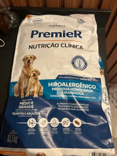Vende-se raçao hipoalergenica Premier 10,1kg