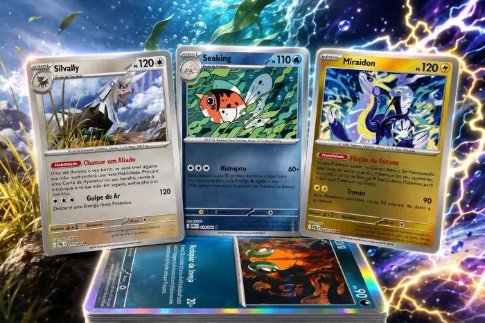 Bulk Pokémon com 200 cartas