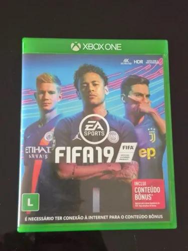 Jogo FIFA 19 Xbox One Mídia Física Original Impecável Usado