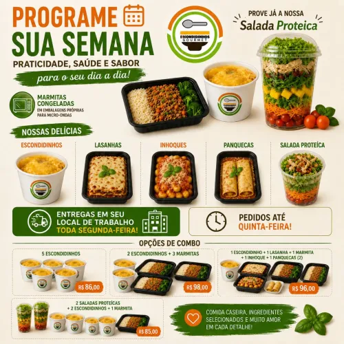 Alimentação saudável e caseira