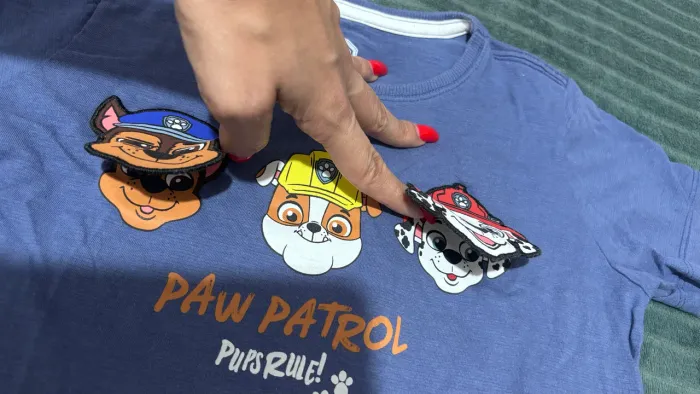 Camisetas patrulha canina tamanho 5