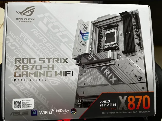 PLACA MÃE ROG STRIX X870-A GAMING WIFI 7