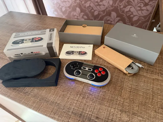Controle 8BitDo Edição anos NES30 Pro Nintendo Switch