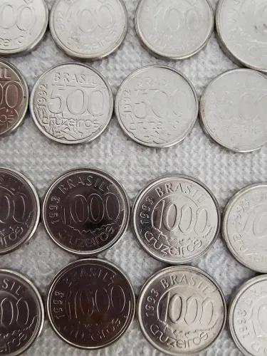 Moedas Cruzeiros Brasil
