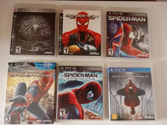 Jogos Spider-man Playstation 3 PS3
