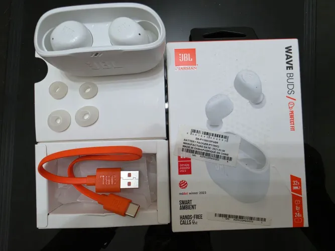 Fone de ouvido JBL wave buds 