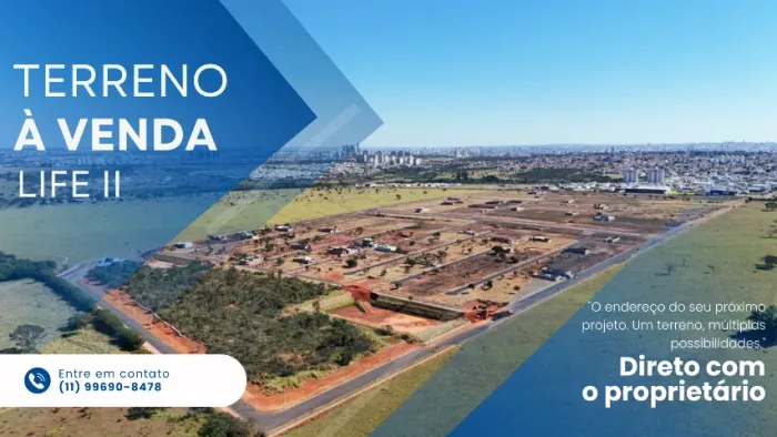 Vendo terreno Misto em Avenida- GSP Life 2 - Direto com Proprietário