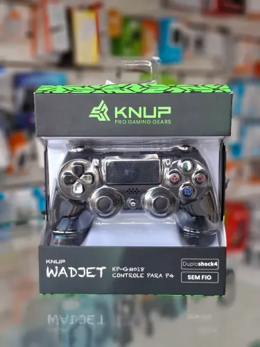 Controle para PS4 Bluetooth pc tv knup pro - entrega em slz e região