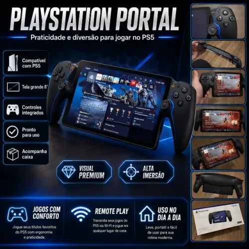 PlayStation Portal PS5 em excelente estado
