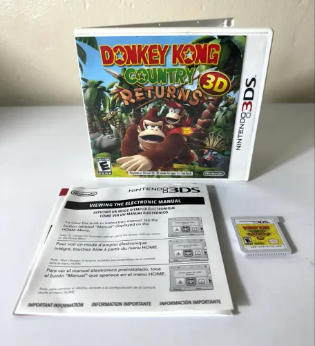 Donkey kong country 3D Nintendo 3DS