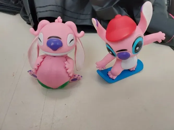 2 Bonecos do Lilo & Stitch
