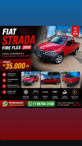 Fiat Strada 1.4 MPI Fire Flex 8V CE 2011