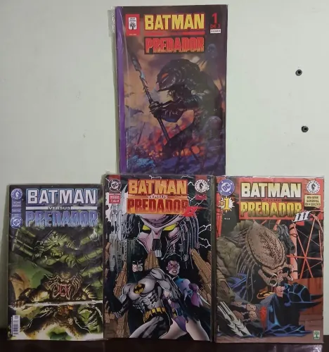 BATMAN LOTE DE REVISTAS BATMAN VS PREDADOR