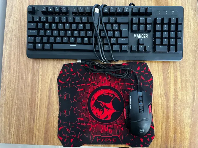 Super Combo Teclado e Mouse Gamer
