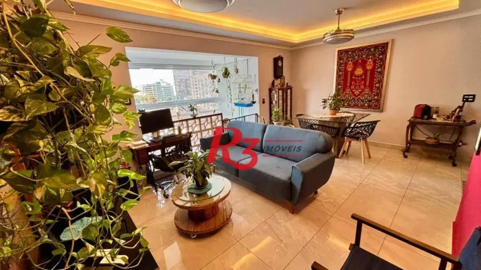Apartamento com 3 dormitórios à venda, 96 m² por R$ 960.000,00 - Vila Belmiro - Santos/SP