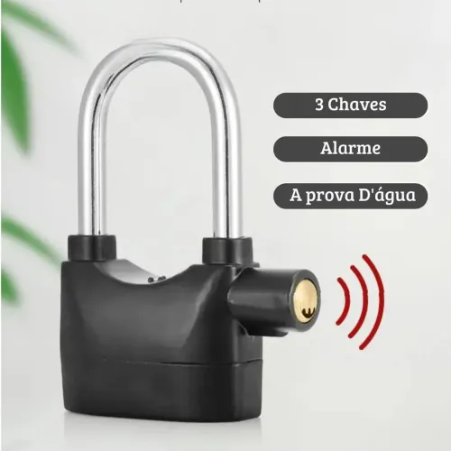 Cadeado com alarme
