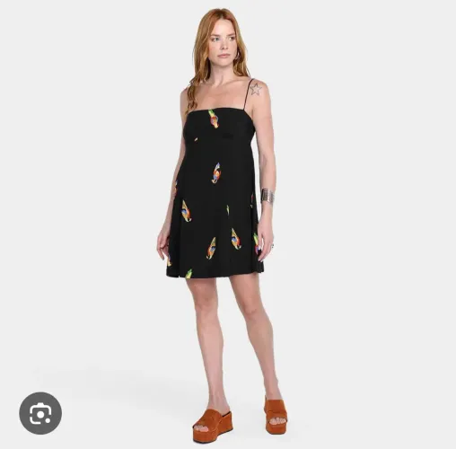 Vestido Curto Farm tucano
