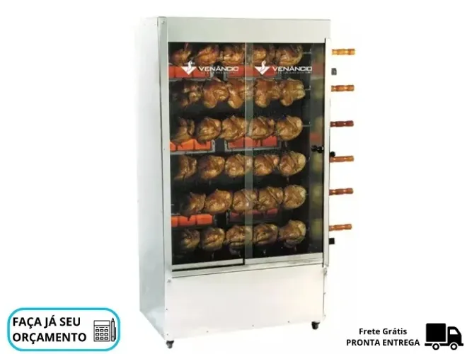 Assadeira de Frango 6 Espetos Venâncio Nova