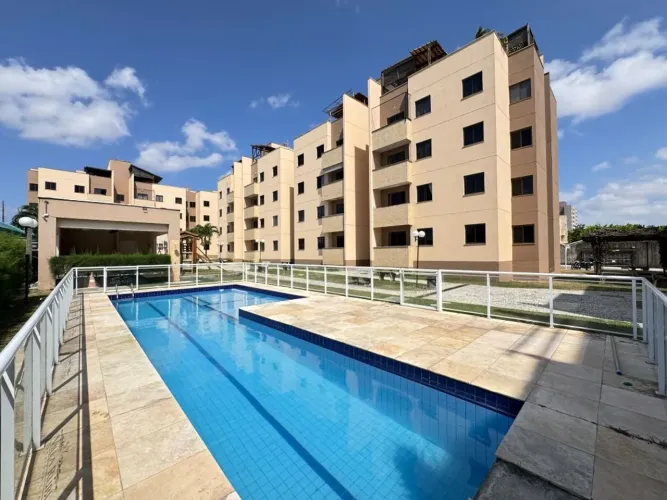 Apartamento com 3 Quartos (1 Suíte) + Wc Social para alugar, 39 m² por R$ 1.700/mês - Pass