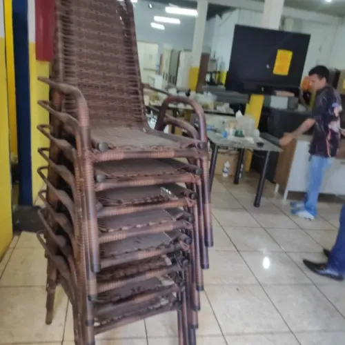 CADEIRAS DE FIBRA PARA AREA, NOVAS