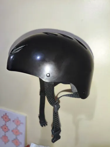 Capacete Bike Skate Patins Patinete Preto