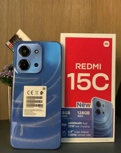 REDMI 15C 4G 8RAM 256GB TODAS AS CORES DISPONÍVEIS 