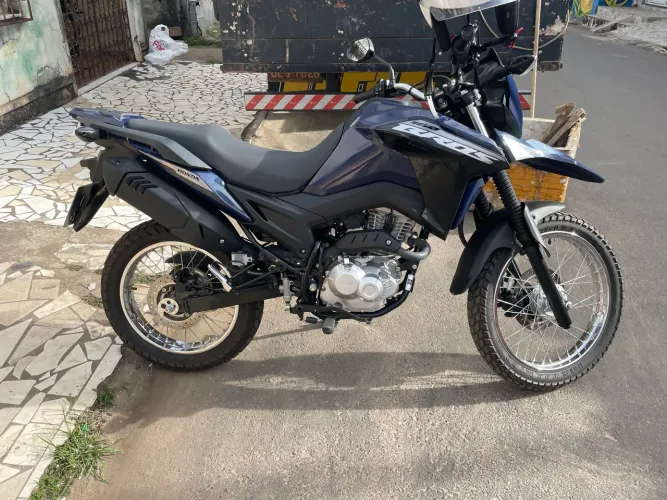 Honda Bros 160 cds 2026 aceito troca financio passo cartão