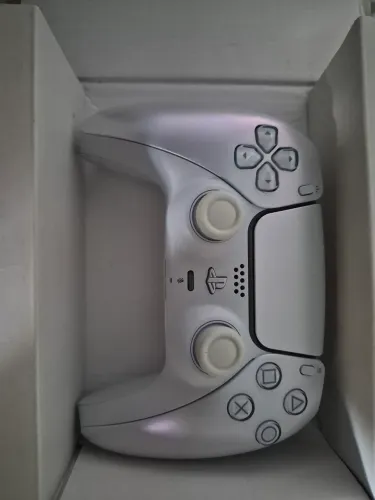 controle de ps5 branco semi novo