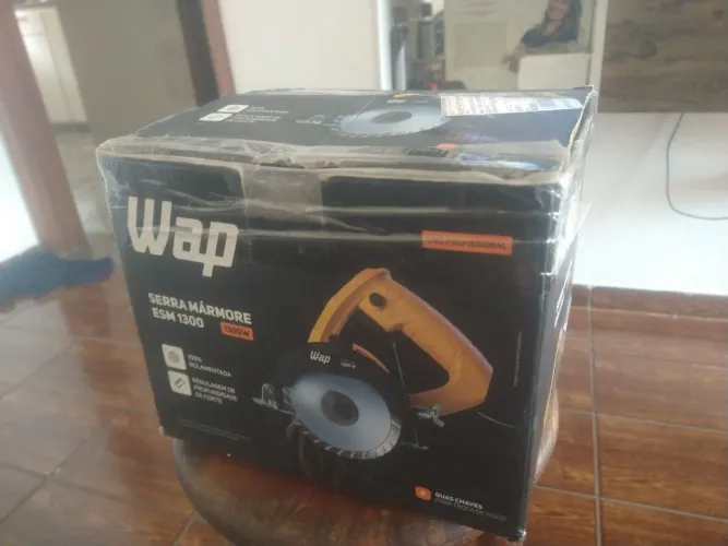 Serra mármore wap na caixa