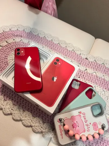 IPHONE 11  RED 128GB COMPLETO NA CAIXA TODO ORIGINAL