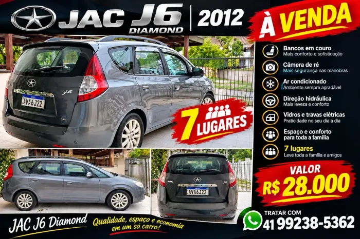 JAC J6 2.0 16V 5P Mec. 2012